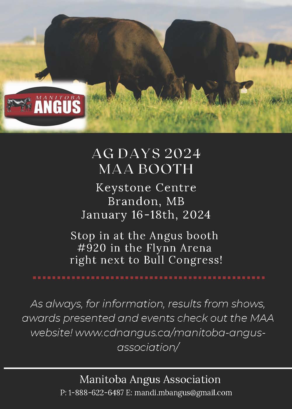 Jan angus advisor 2024 Canadian Angus Association