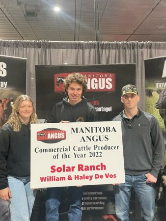 Manitoba Commercial Cattle producer of the year 2023