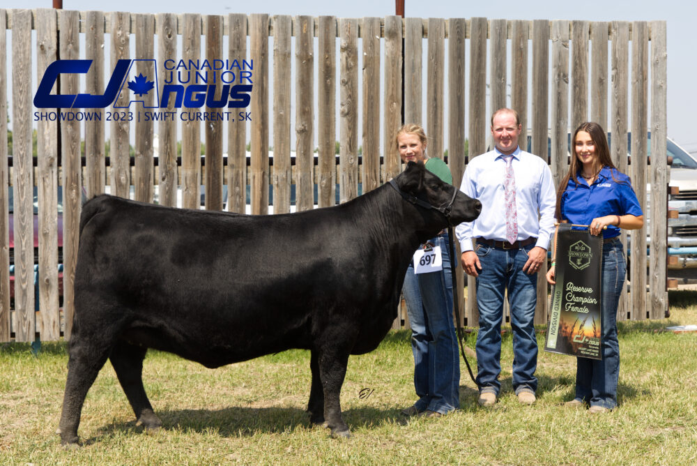 Owned Division - Reserve Champion Female: Ter-Ron Forever Lady 56K - <br>Keely Adams